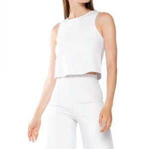 NEW RIPLEY RADER ponte tank top in off white